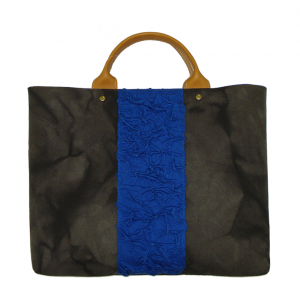 a.un 絞りBag 柿渋染A4トートバッグ