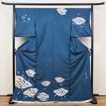 輝染作 絞り訪問着〈辻乃細道〉発表