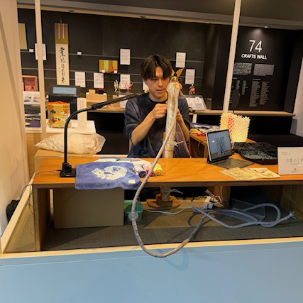 中京区の京鹿の子絞職人に学ぶ「くらしの中の伝統産業品　活用講座」に講師で参加