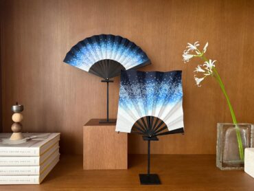 フランスの扇ブランド DUVELLEROY とコラボしました